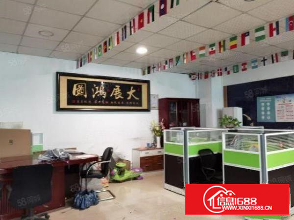 石岩新出原房东楼上精装修650平方厂房出租，水电齐全拎包入住