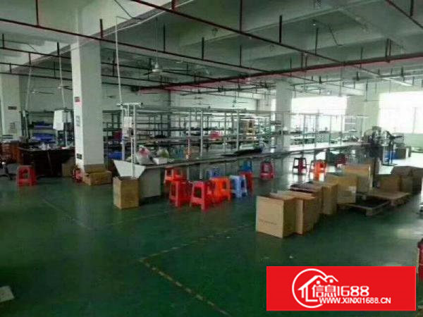 塘厦东深二线2楼1500平方，现成的装修搬进即生产