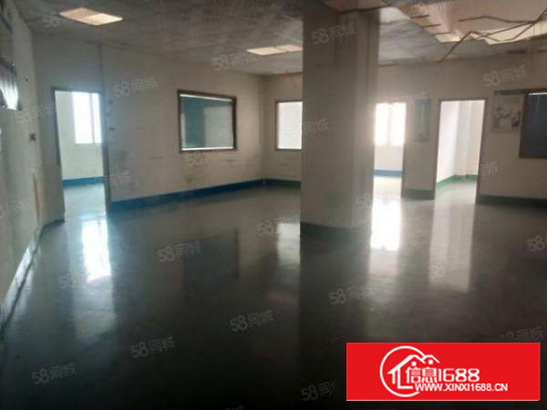 实拍沙井京基百纳附近新出350平方带装修厂房。