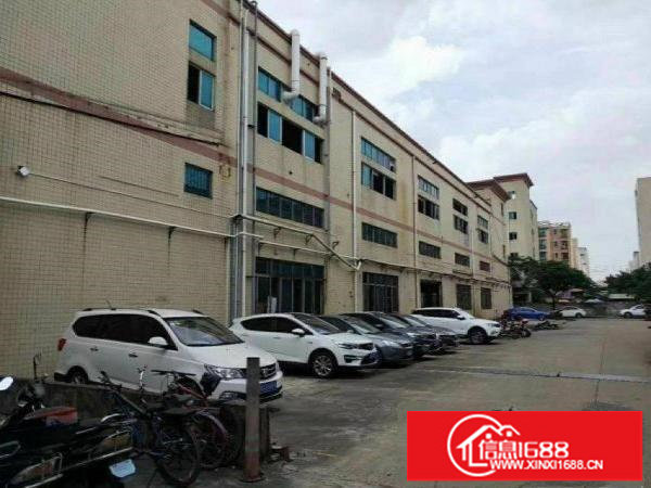 横岗大康村独栋3楼600平方带厂房出租，配电充足