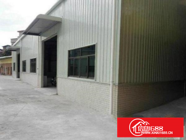 粟边原房东钢构厂房实际面积600平，滴水6米