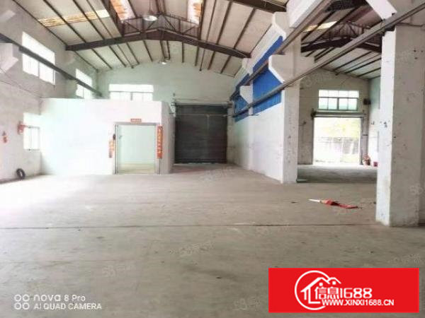 凤岗五联标准单一层750平现成航车，有牛角，高度8米！