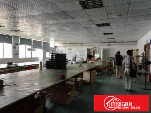 坪山六联新出楼上450平米厂房出租送宿舍