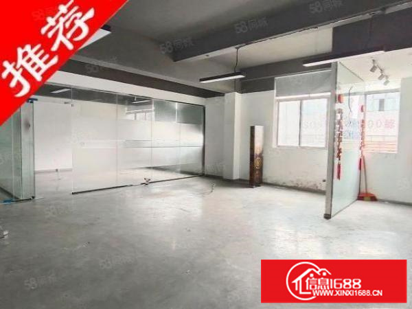 实拍沙井沙头楼上整层1200平精装修厂房出租