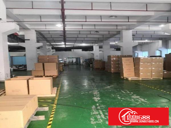 坪地正德科技园新空出标准厂房一楼高5.5米，1500平方出租