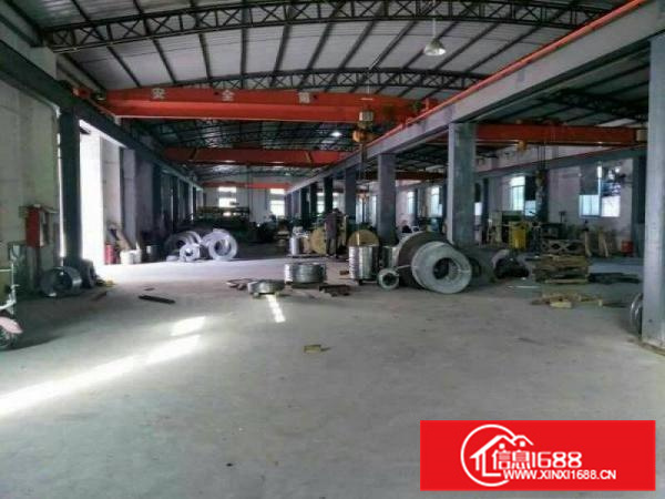 新圩新出2000平独院钢结构带行车低价出租