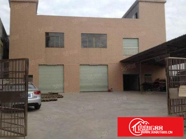 一手房东直租大朗巷头独栋600平方两层厂房水电费自交