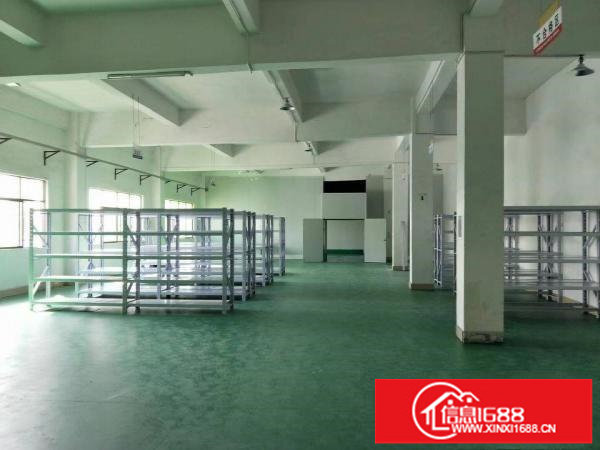 平湖富民带装修二楼500平方厂房出租