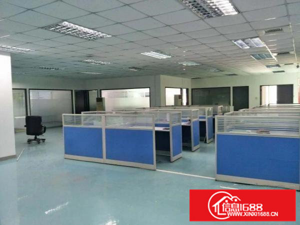 虎门北栅新出花园式楼上单一层带装修厂房3600平