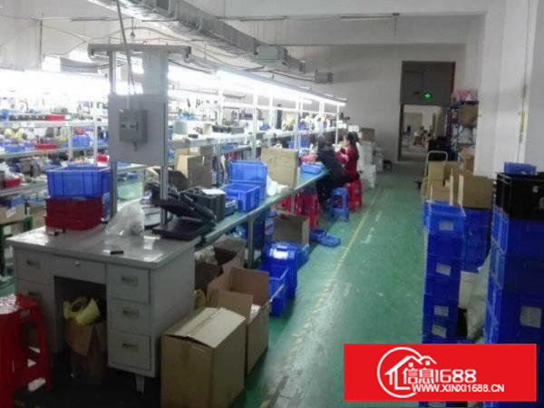 凤岗雁田布心村空出2楼900平米厂房出租