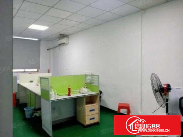 鹅公岭3楼1238平厂房分租有红本精装办公室