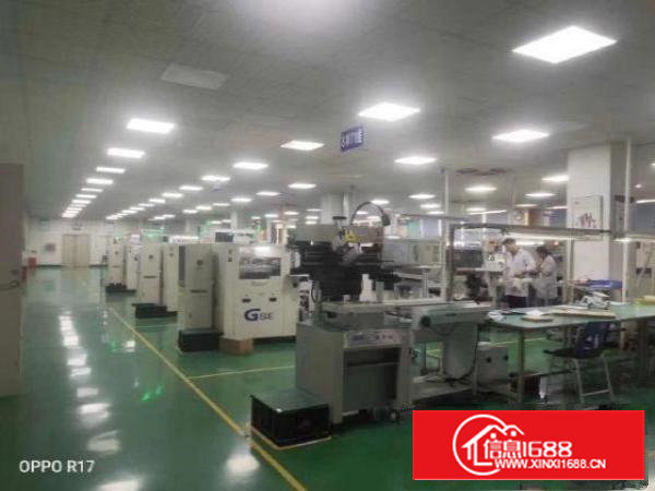 沙井西环路新出二楼2000平米带精装修电子厂招租