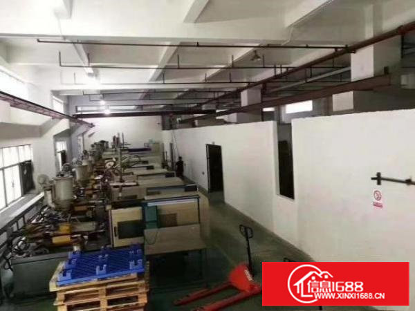 凤岗靠深圳平湖五金注塑模具一楼厂房1100平出租6米高