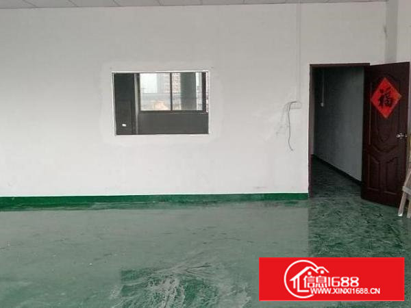 沙井新桥新发700平带前台办公室地坪漆厂房出租