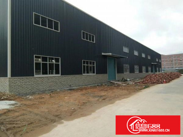 沥林金达伟工业园滴水高8米钢构厂房1650平方招租