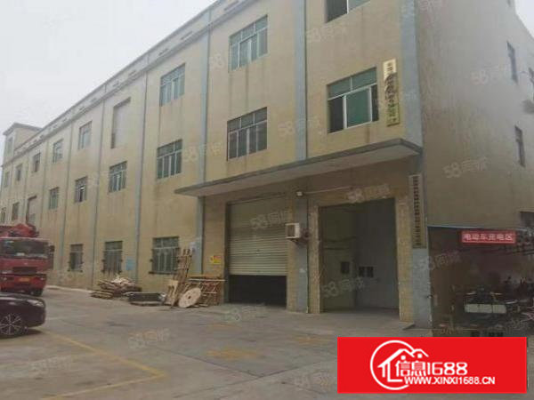 黄江镇独门独院带装修标准厂房二楼一层1500平方出租可办环评