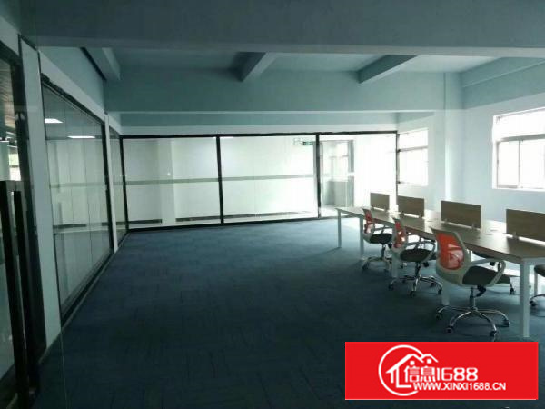 坂田地铁站200300平500平带精装修写字楼厂房招租