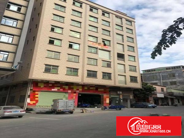 实图）每层600平，大朗石厦独栋厂房出租，带电梯，装修齐全