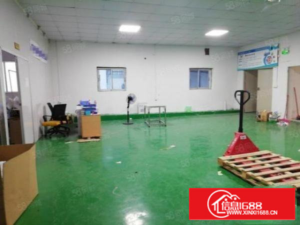 西乡，铁岗，楼上带装修无尘车间870平工业厂房出租，租金22