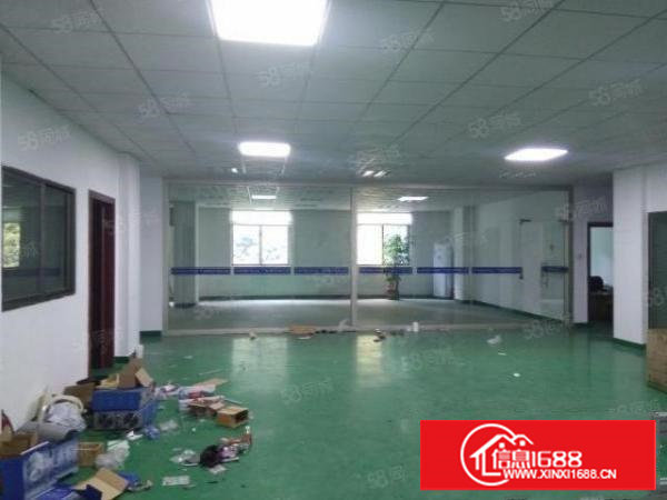 樟木头楼上带现成装修地板漆600平方厂房出租