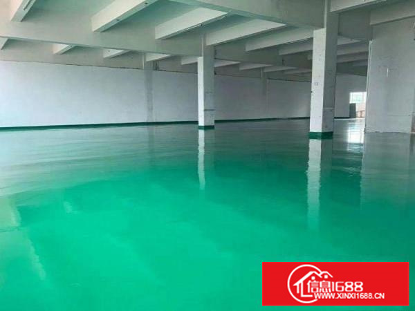 出租仲恺潼湖标准3楼全新地坪漆600平方，无公摊，适合小加工