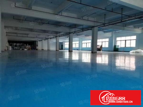 横沥厂房出租带现成办公室装修车间地坪漆装修面积2000平方