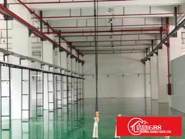 茶山镇高大尚工业区厂房标准楼房一楼1500平带地坪漆