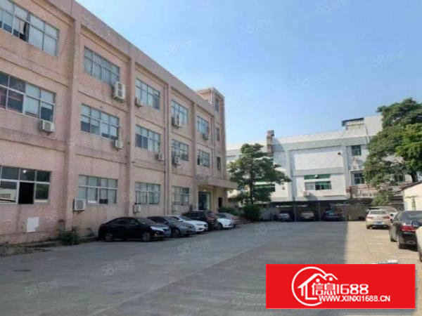 带消防喷淋沙井沙四工业区新空出510平厂房出租