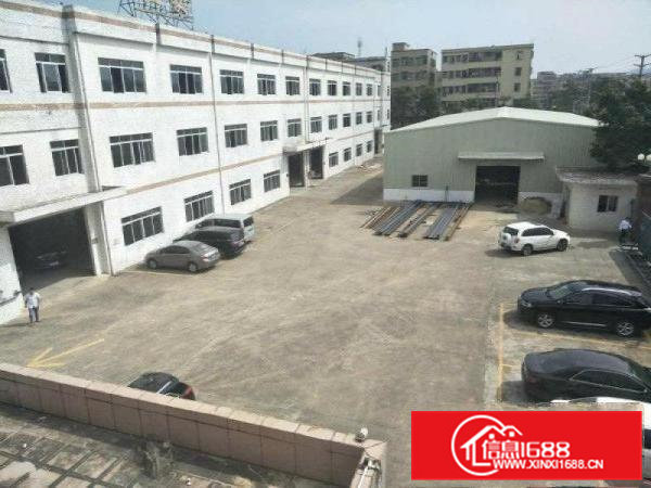 清溪三星8米高钢架厂房1500平方出租，主线到车间