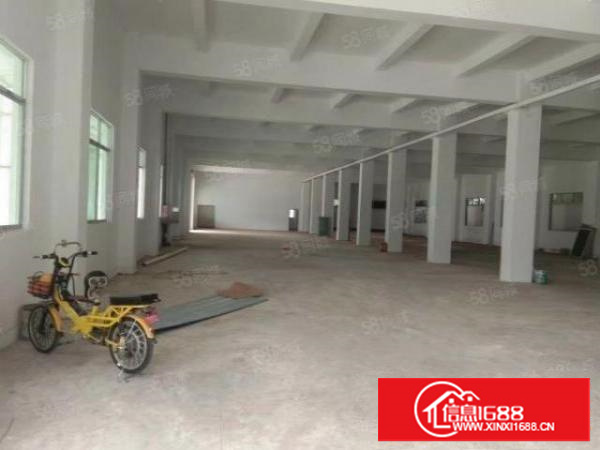 凤岗五联新出楼上2000平方厂房出租200气分租消防喷淋齐