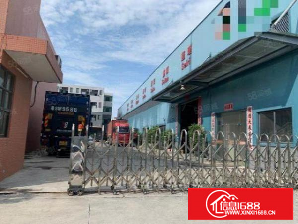 万江超亮独门独院单一层5500平方急租，车间带绿萍漆