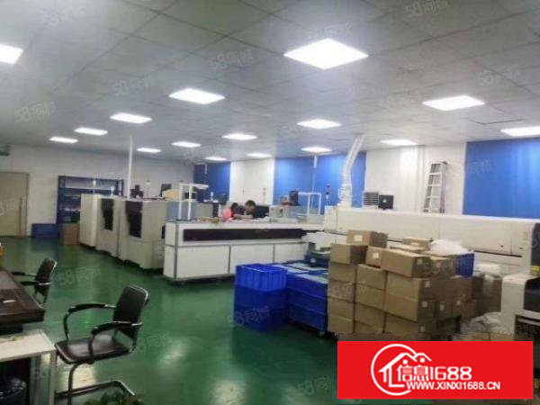 松岗楼岗新出三楼整层1400平方装修厂房出租