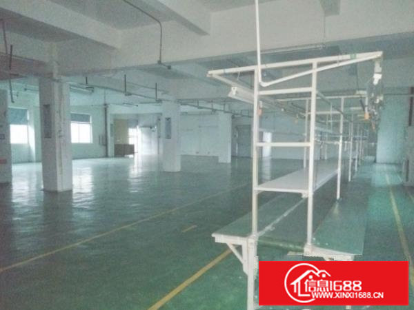 龙岗同乐原房东厂房楼上970平出租带装修