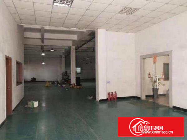 石岩石龙仔一楼厂房850平招租，水电办公室齐全，有地坪漆