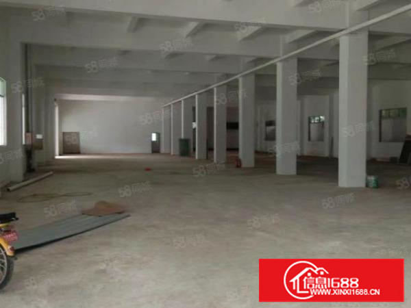 凤岗五联新出楼上2000平方厂房出租200气分租消防喷淋齐