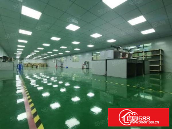 塘厦林村新出二楼洁净车间1260平，超靓装修面积实在