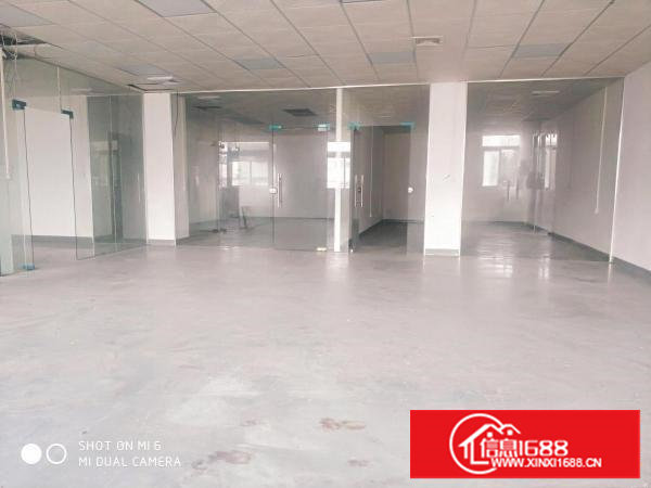 长安霄边贸易办分类厂房精装修300平起租不堵车空地大