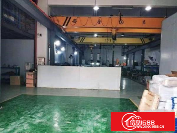 龙华狮头岭社区1楼1000平厂房，6米高带行车装修水电