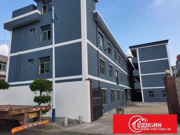 横岗安良独院厂房带电体出租面积2580平方，可分层出租