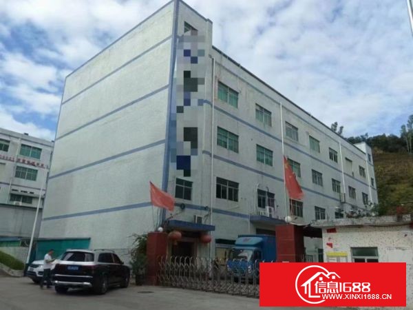 龙岗五连盐龙大道附近新出独院厂房4层5520平方，可分租