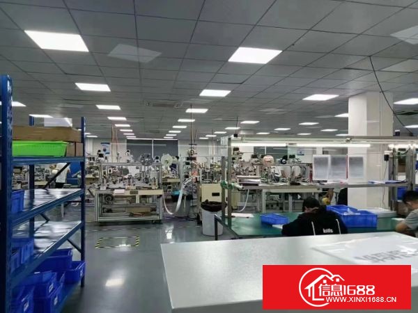 龙岗坂田五和地铁站附近园区空出2000平方带精装修厂房可分租