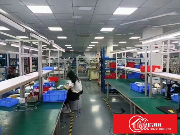 龙岗坂田五和地铁站附近园区空出2000平方带精装修厂房可分租