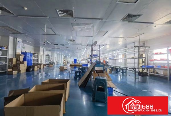 东莞塘厦大坪高速出口附近园区分租楼上2000平方带无尘车间