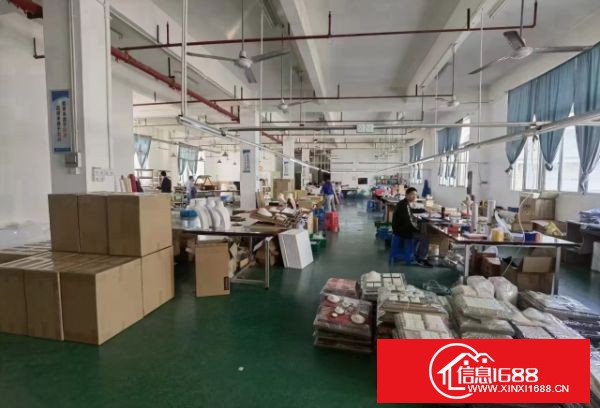 东莞凤岗雁田工业园分租楼上1300平方带装修