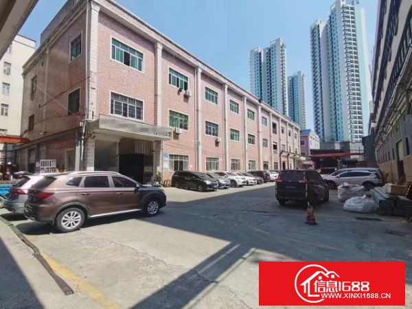 松岗塘下涌工业园新出二楼整层厂房1600平方带装修