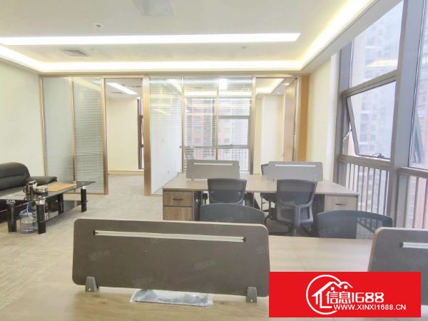 龙岗宝龙地铁口新出精装修写字楼出租138平方