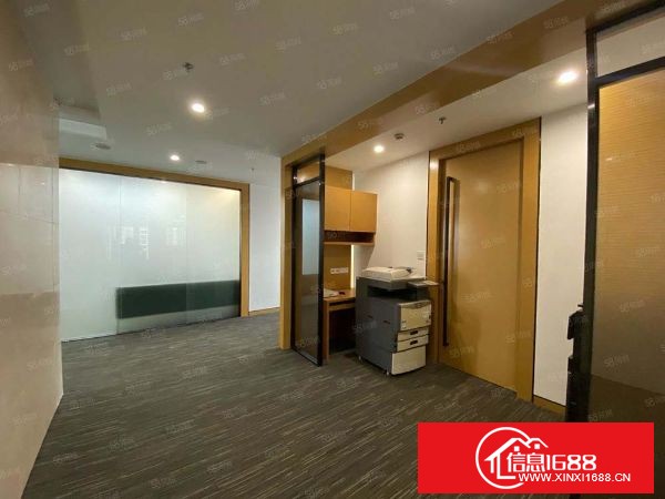 龙岗南联地铁口海航城218平精装写字楼出租