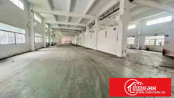 松岗沙浦洋涌工业区  107国道边 1-2层4600平，每层2300平米带装修