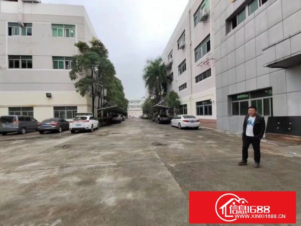 松岗沙浦洋涌工业区  107国道边 1-2层4600平，每层2300平米带装修