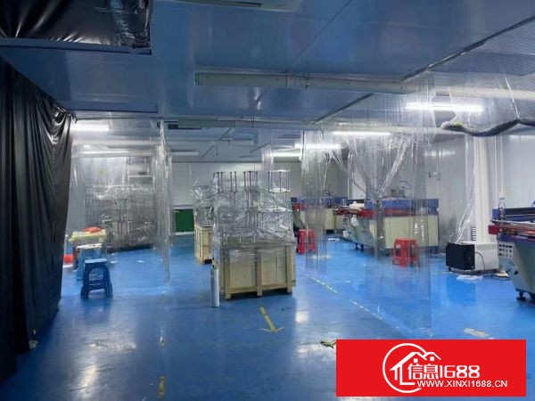 塘厦凤凰岗 三楼无尘车间1680平方， 水电齐全，拎包入住，